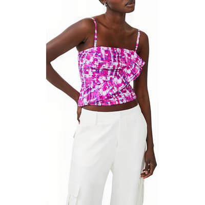 French Connection Aria Faris Top Meadow Mauve Maat: 14 | Mouwloze Tops Outlet | Dames | Paars