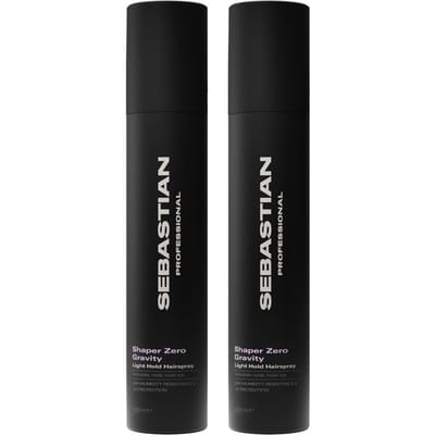 2x Sebastian Re-shaper Strong Hold & Touchable Feel Hairspray 300ml