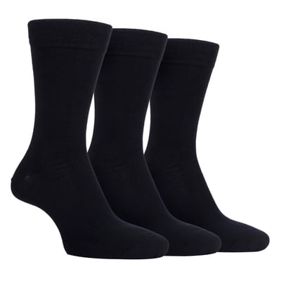 3-Pack Heren Bamboe Kousen Zachte Ademend Sokken