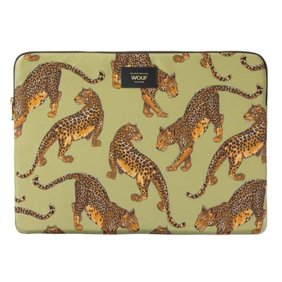 Wouf Daily Laptophoes 15-16 inch - Laptopsleeve - Avo Leopard