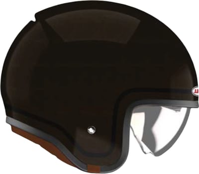 Bell TX501 Classic Donkerbruin Zwart Jethelm - Helm