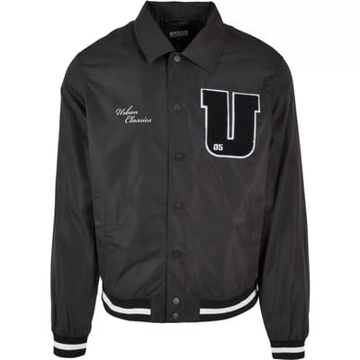 Urban Classics - Sports College jacket - XL - Zwart