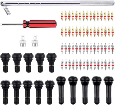 Ventielsteel Gereedschap Kit - Ventiel Reparatie Set - Band Onderhoud - 79 Delige Set - TR412 TR413 TR414