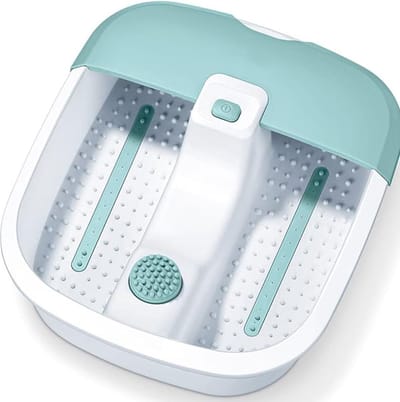 White-Label® Voetenbad - Voetband - Voetmassage Apparaat - Wit net Groen