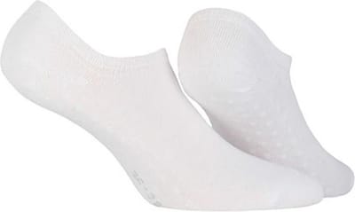 Topsocks yoga footies met anti-slip kleur: wit maat: 39-42
