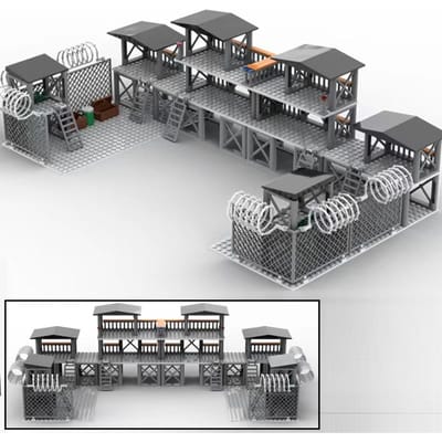 Hoge Kwaliteit Upgrade Leger stijl Hoge Kwaliteit Basis Hoge Kwaliteit Gebouw Hoge Kwaliteit Blok Hoge Kwaliteit Sets Zelfmontage Hoge Kwaliteit Ww2