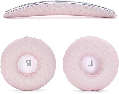 Vervangende Oorkussens en Hoofdband Set voor JBL Tune Hoofdtelefoons - Comfortabele Mesh Ear Pads in Roze, Geschikt voor T600, T660 en T670 Modellen