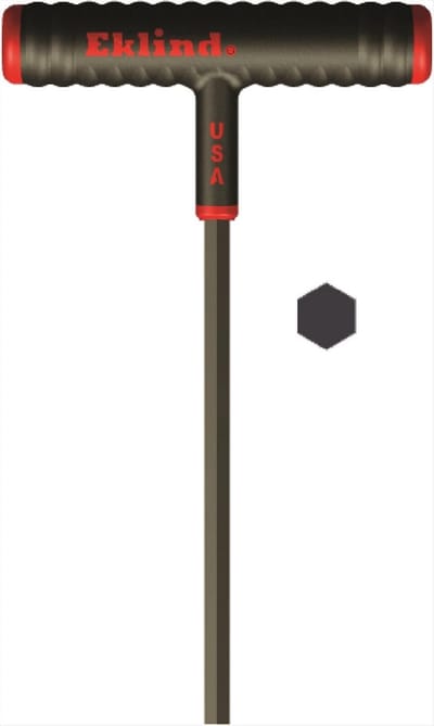 1/8 Inch Power-T T-handvat Hex T-sleutel Inbussleutel
