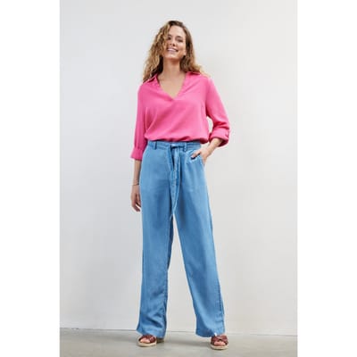 DIDI Pants Julia In Denim Bleached Maat: 42 | Pantalons Outlet | Dames | Blauw