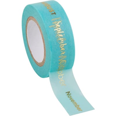 Washi Tape "Maanden"