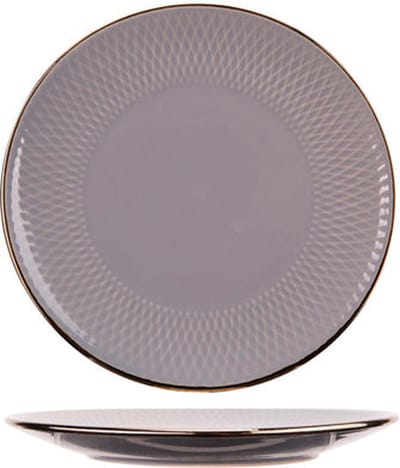 Ravenna Grijs Dessertborden D19,5cm  - Aardewerk