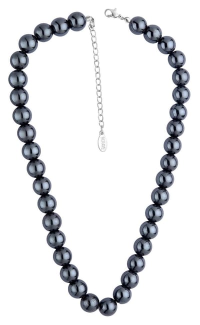 Behave - Ketting met hematiet kralen - Klassieke choker stijl