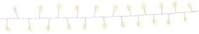 Goobay 57944 decoratieve verlichting Sprookjesverlichting Groen, Zilver 50 lampen LED