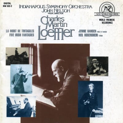 Neil Rosenshein, Jennie Hansen, Indianapolis Symphony Orchestra - Loeffler: La Mort De Tintagiles, Five Irish Fantasie (CD)