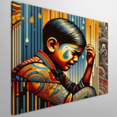 Kunstprint | Wanddecoratie | Canvas | 30 × 30 cm