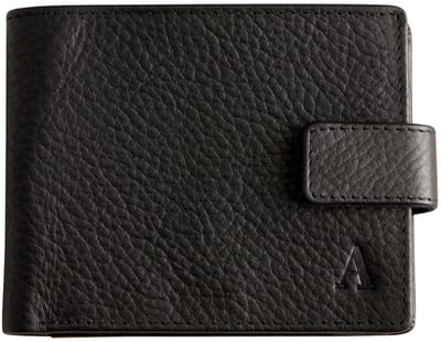 Next - Heren - Signature Monogram Wallet - Zwart