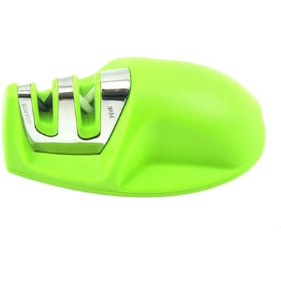 Nieuwe Messenslijper Mini Quick Slijpen Artefact Draagbare Outdoor Slijpsteen Tweetraps Tungsten Stalen Mes Slijpen Tool