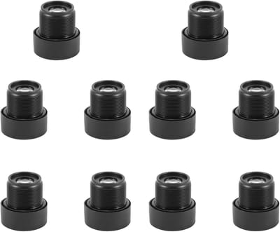 CCTV Camera Lens - IR Bord Lens - Beveiligingscamera Verbetering - 16mm Brandpuntsafstand - 3x2x10 cm - zwart