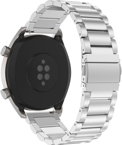 Horlogeband van roestvrij staal Geschikt voor 20 mm/42 mm Huawei Watch GT4 45 mm/Watch 4 Pro