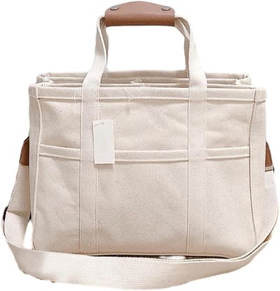 Diaper Bag - Baby Tas - Baby Verzorging - Grote Capaciteit - 35 x 15 x 25 cm - Wit