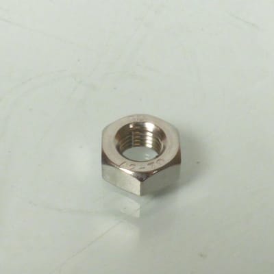 Roestvaststalen metrische spiegelmoer m10x1,25 standaard din934 a2-70 voor motoren nieuw