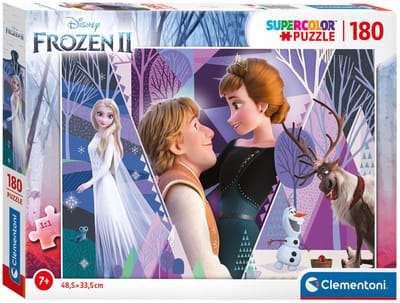 Clementoni - Puzzel - 180 Stukjes - Frozen 2 - Kinderpuzzel - Vanaf 7 jaar