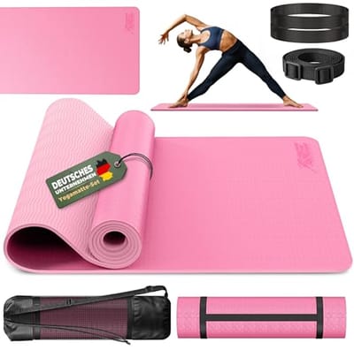 Yogamat Antislip - Fitnessmat en Gymnastiekmat 183 x 61 cm