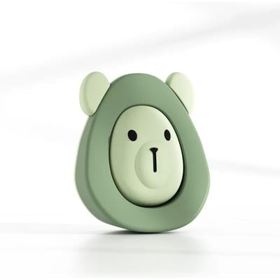 Veiligheid Siliconen Deurstopper Cartoon Storm Deurstopper Thuiskantoor Deur Achter Blok Vaste Anti-botsing Blok Deur Wig groen