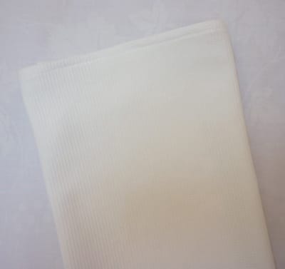 Oogappel Tricot Wafel Zomer Wiegdeken 75x95 cm-Offwhite