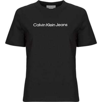 T-shirt Korte Mouw Calvin Klein Jeans A- INST. LOGO CLASSIC TEE SS