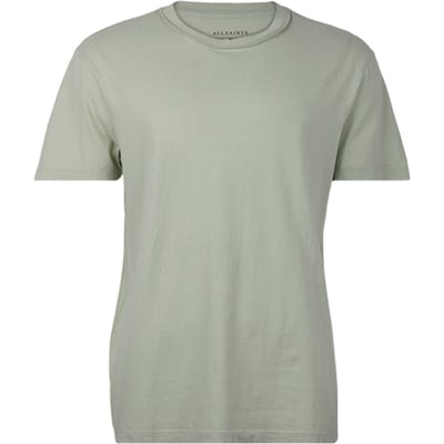 AllSaints Otto Ss Crew Clay Green Size: XS | Basic T-Shirts Outlet | Heren | Groen