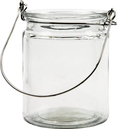 Lantaarn, H: 10 cm, d 7,6 cm, 12 stuk/ 1 doos