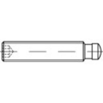 TOOLCRAFT 138194 Stifttap M8 45 mm Staal Gebruineerd 10 stuk(s)