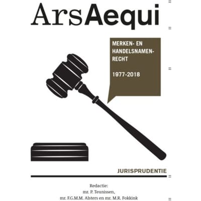 Jurisprudentie Merken- En Handelsnamenrecht 1977-2018 - Ars Aequi Jurisprudentie