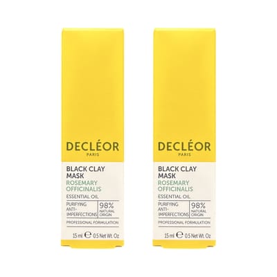 Decleor - Black Clay Mask - Rosemary Officinalis - Gezichtsmasker - 2x15 ml