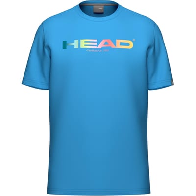 Head Racket Rainbow T-shirt Met Korte Mouwen Blauw L Man