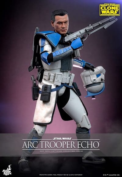 Hot Toys Star Wars: The Clone Wars Action Figure 1/6 Arc Trooper Echo 30 cm Action Figuur