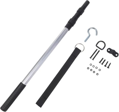 Zolderladder Systeem - Klapladder Hulp - Veilig Toegang - Uitschuifbaar Aluminium - 53cm tot 1.1m
