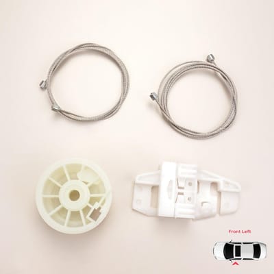 BWR424 Reparatieset voor elektrisch raammechanisme linksvoor voor Renault Modus Grand Modus 2003-2008 4/5 deurs vóór facelift 8200748377