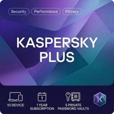 Kaspersky Plus | 10 Apparaten | 1 Jaar | Antivirus beveiliging | Opvolger van Kaspersky Internet Security