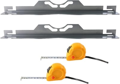 Wieluitlijningsgereedschap - Positioneringsbord - Voertuigonderhoud - Compacte draagbare set - 65 x 10 x 10 cm - Veelkleurig