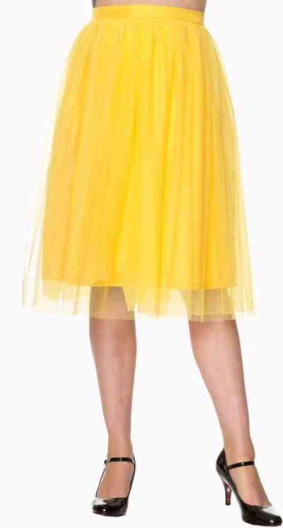 Dancing Days Rok -2XL- Freefall Tulle Geel
