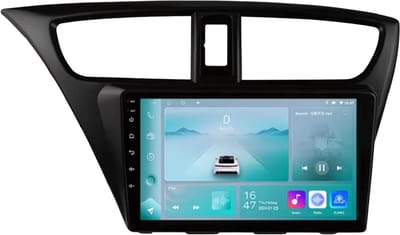 Autoradio met bluetooth - Carplay - Voor Honda Civic 9 (2012-2017) - Geschikt voor Apple en Android - Stereo - Navigatie - Navigatiesysteem auto - 1GB 32GB