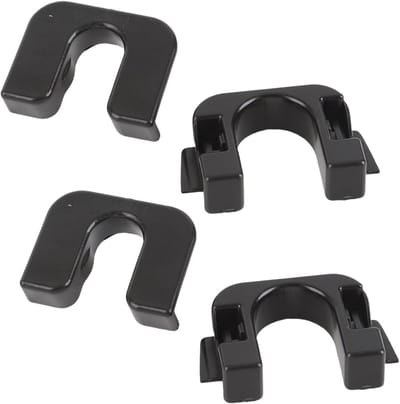 Dailygoods- Bevestigingsbeugel voor Kofferbakplank - 4 Stuks - Achterste Pakketplankbehoud Clip - Vervanging voor MK7/MK8/MK3 - Compatibel met Diverse Voertuigen - ABS Materiaal - Auto Clip