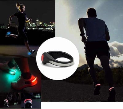 New Age Devi - Veilig, zichtbaar en sfeervol! Perfect voor hardlopen, fietsen, skateboarden en meer. Inclusief batterijen en verkrijgbaar in wit, blauw, rood, roze, groen en meer.