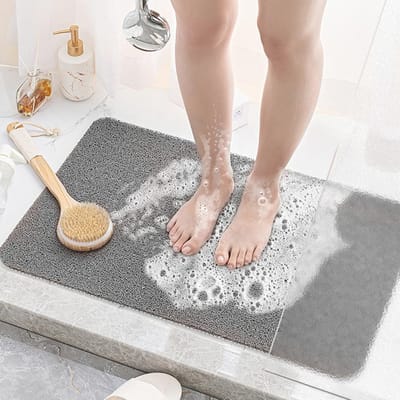 Antislip Douchemat 50 x 80 cm - Zachte en Duurzame Badmat voor Binnen met Exfoliërende Effecten