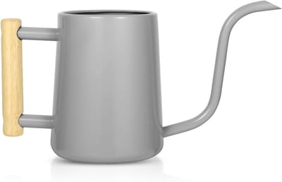Gieter Kamerplanten - Waterplanten Pot - Binnen Buiten - Lange Dunne Tuit - 1000 ml - Grijs