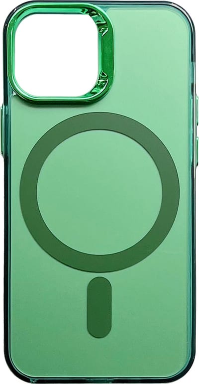 Casemania Hoesje Geschikt voor Apple iPhone X & XS - Groen - Fusion Armor Case - Geschikt voor MagSafe