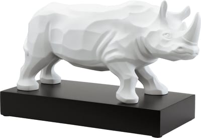 Goebel - Studio 8 | Decoratief beeld / figuur Neushoorn | Porselein - 49cm - Limited Edition