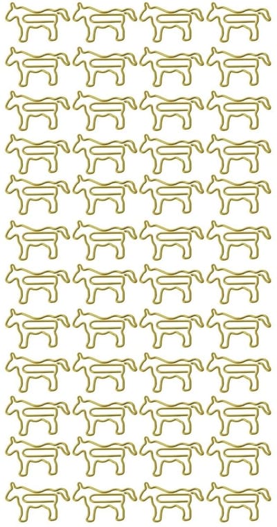 Dailygoods - 100 Stuks Decoratieve Paperclips in Diverse Ontwerpen